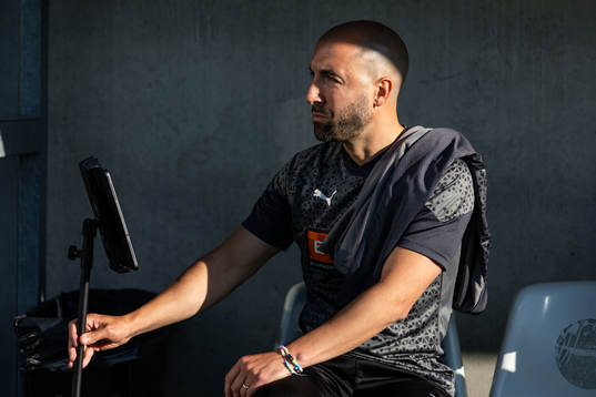 Assistant coach Martin Foyston of Häcken
