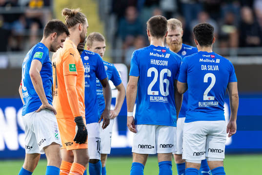 Players of Klaksvik gather