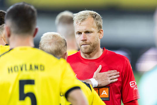 goalkeeper Peter Abrahamsson of Häcken
