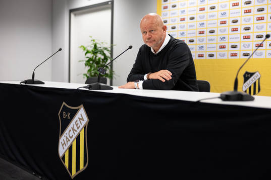 Head coach Per-Mathias Høgmo of Häcken