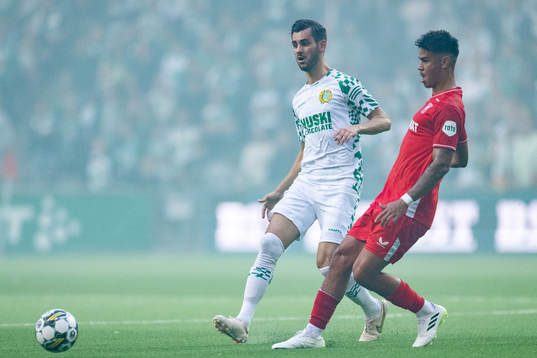 Adi Nalic of Hammarby and Mees Hilgers of Twente