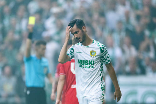 Adi Nalic of Hammarby looks dejected
