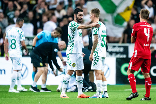 Nahir Besara and Fredrik Hammar of Hammarby