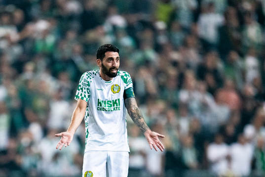 Nahir Besara of Hammarby reacts