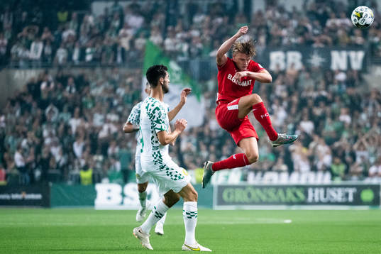 Adi Nalic of Hammarby and Sem Steijn of Twente