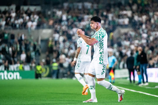 Jusef Erabi of Hammarby reacts