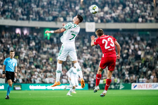Viktor Djukanovic of Hammarby and Michal Sadilek of Twente