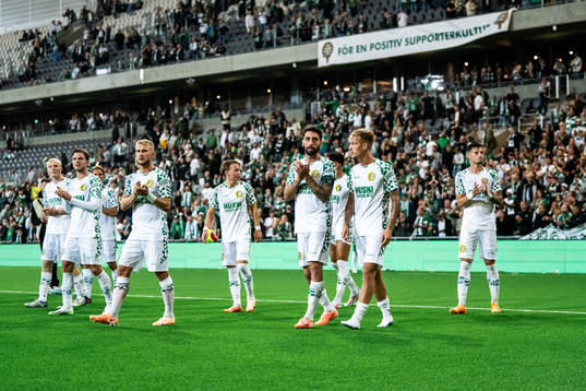 Players of Hammarby looks dejected