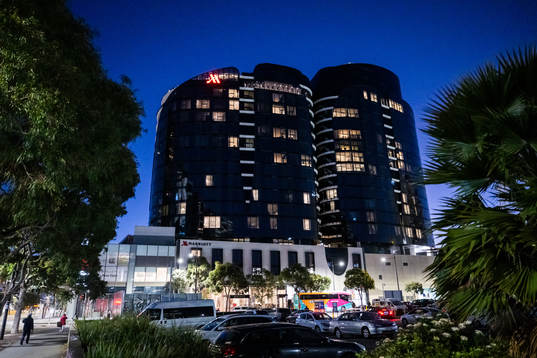 Melbourne Marriott Hotel Docklands, the team hotel of Sweden