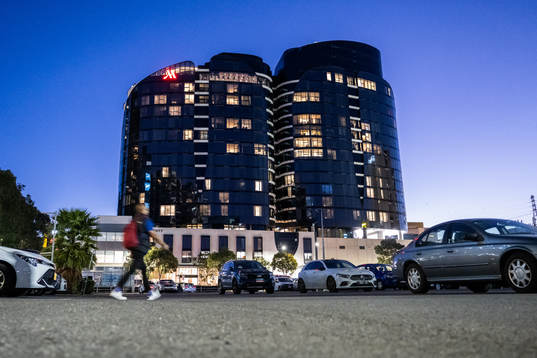 Melbourne Marriott Hotel Docklands, the team hotel of Sweden