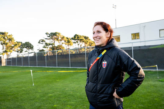 Lise Klaveness, president of the Norwegian Football