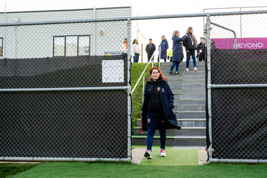 Lise Klaveness, president of the Norwegian Football