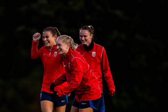 Emilie Bosshard Haavi, Amalie Eikeland and Caroline Graham