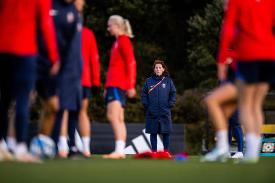 Lise Klaveness, president of the Norwegian Football