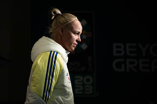 Caroline Seger of the Swedish women's national football