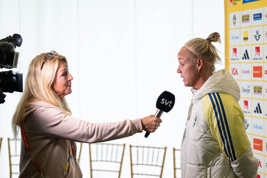 Caroline Seger of the Swedish women's national football