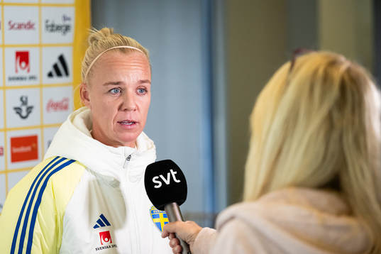 Caroline Seger of the Swedish women's national football