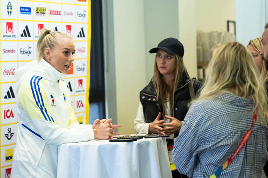 Stina Blackstenius of the Swedish women's national football