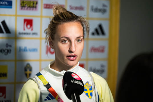 Nathalie Björn of the Swedish women's national football