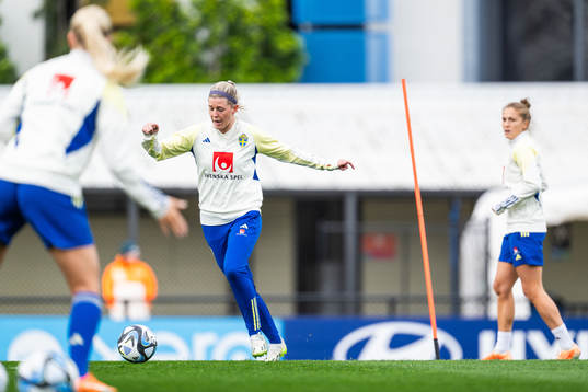 Olivia Schough of the Swedish women's national football