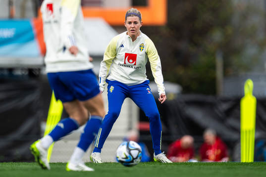 Olivia Schough of the Swedish women's national football
