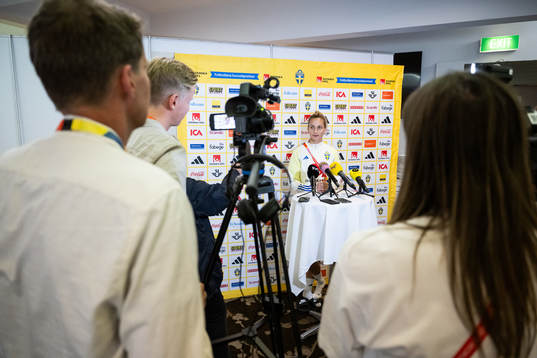 Nathalie Björn of the Swedish women's national football