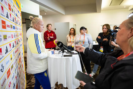 Caroline Seger of the Swedish women's national football