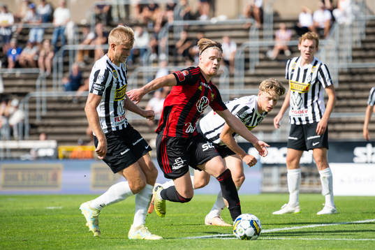 Landskronas Johan Rapp och Östersunds Sebastian Karlsson