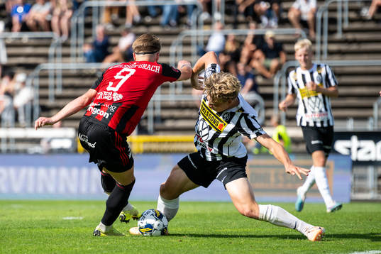Landskronas Gustaf Bruzelius och Östersunds Sebastian