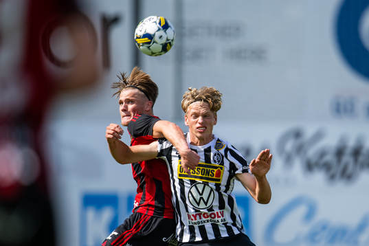 Landskronas Gustaf Bruzelius och Östersunds Sebastian