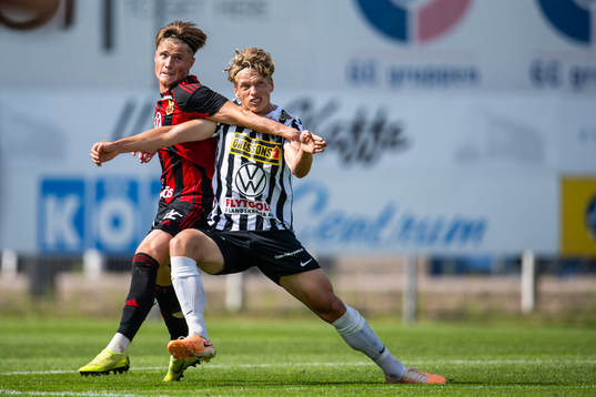 Landskronas Gustaf Bruzelius och Östersunds Sebastian