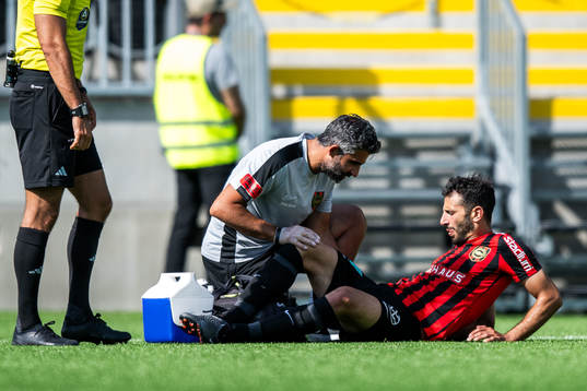 Brommapojkarnas André Calisir får vård