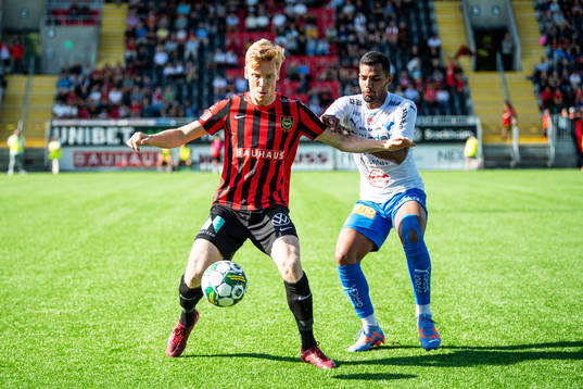 Brommapojkarnas Gustav Sandberg Magnusson och Värnamos