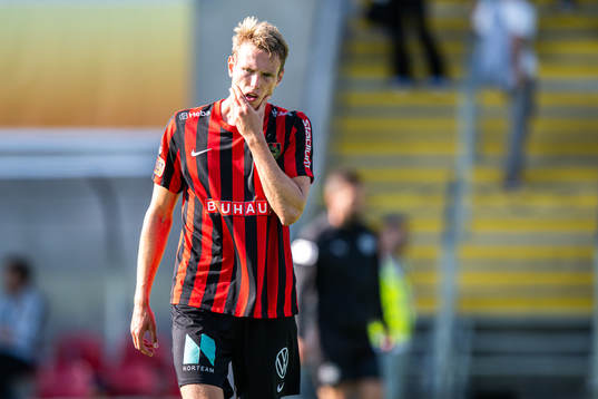 Brommapojkarnas Torbjörn Lysaker Heggem deppar