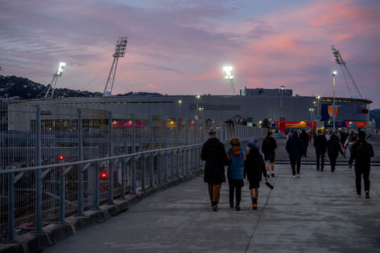 General exterior view of Sky Stadium