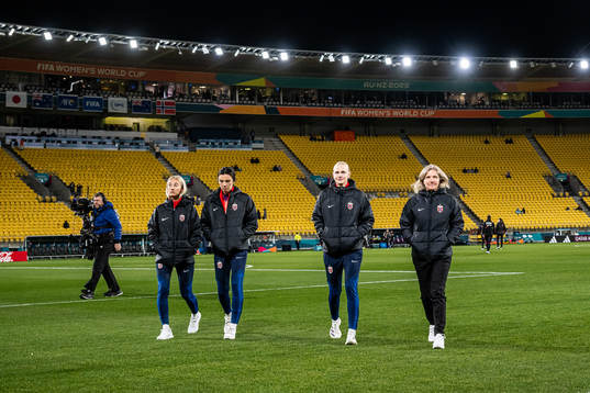 Anja Sønstevold, Ingrid Syrstad Engen, Karina Sævik and