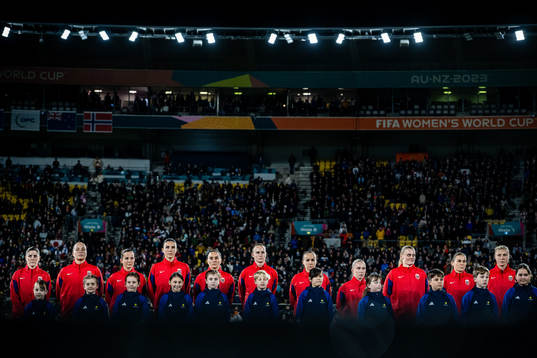 The starting eleven of Norway lineup