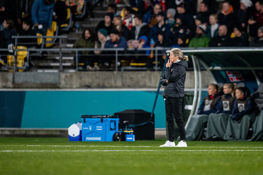 Head coach Hege Riise of Norway