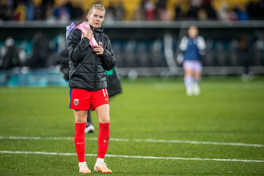 Ada Hegerberg of Norway looks dejected