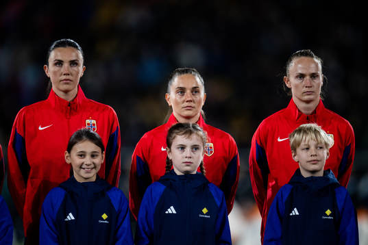 Ingrid Syrstad Engen, Vilde Bøe Risa and Caroline Graham