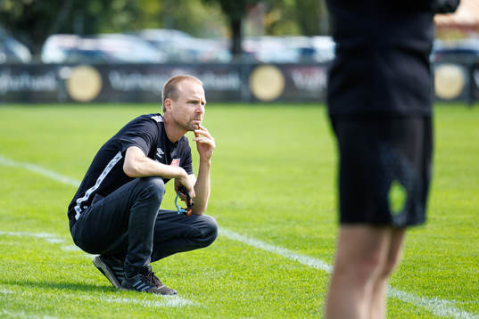 Tvååkers tränare Pierre Krantz