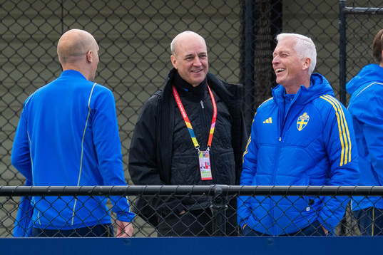 Fredrik Reinfeldt, president of the Swedish Football