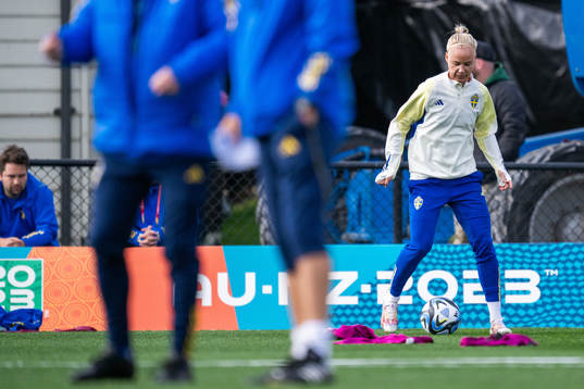 Caroline Seger of the Swedish women's national football