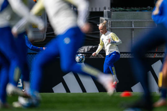Caroline Seger of the Swedish women's national football