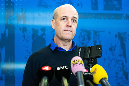 Bläddra bland fler bilder av FIFA Women's World Cup 2023, day 17, Fredrik Reinfeldt, Press conference