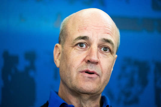 Fredrik Reinfeldt, president of the Swedish Football
