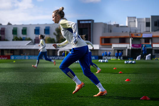 Nathalie Björn of the Swedish women's national football