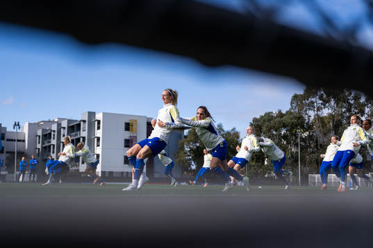 Bläddra bland fler bilder av FIFA Women's World Cup 2023, day 17, Sweden, Training