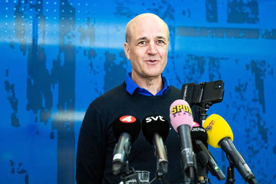 Fredrik Reinfeldt, president of the Swedish Football