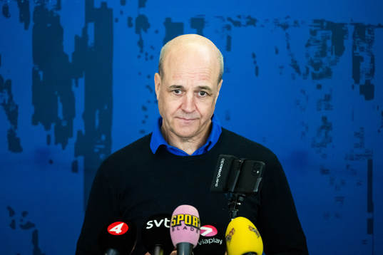Fredrik Reinfeldt, president of the Swedish Football